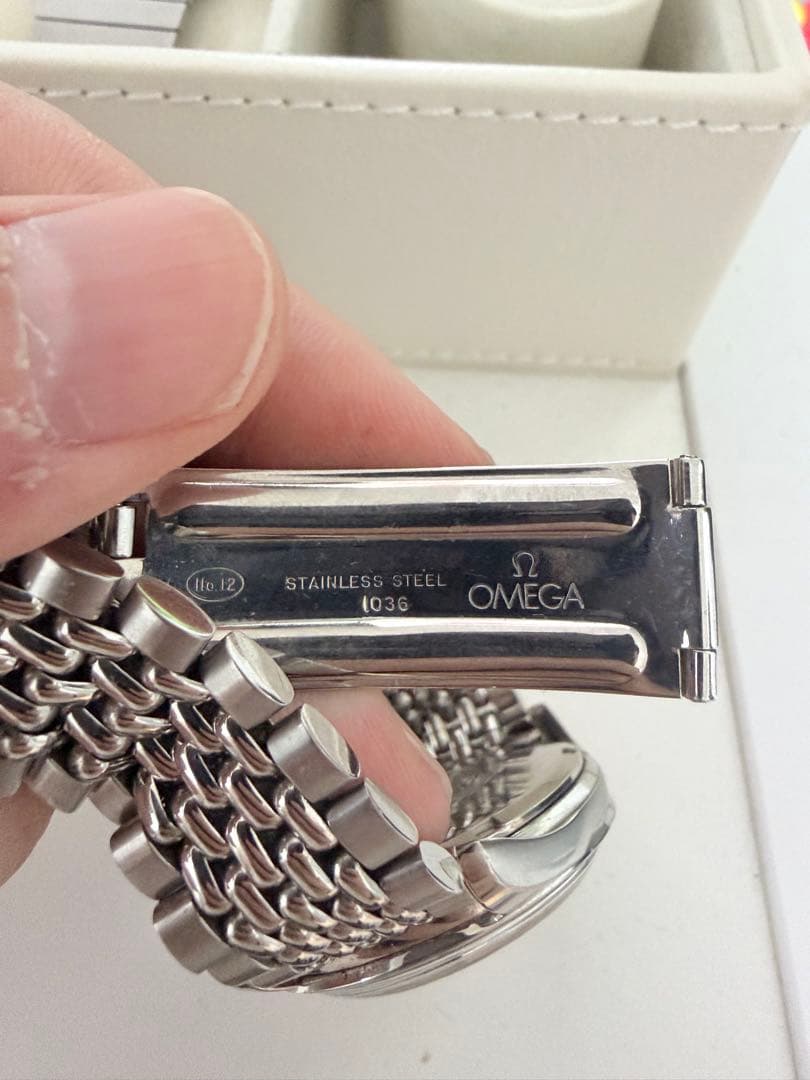 オメガシーマスター 自動巻き ライスブレス　ヴィンテージウォッチ