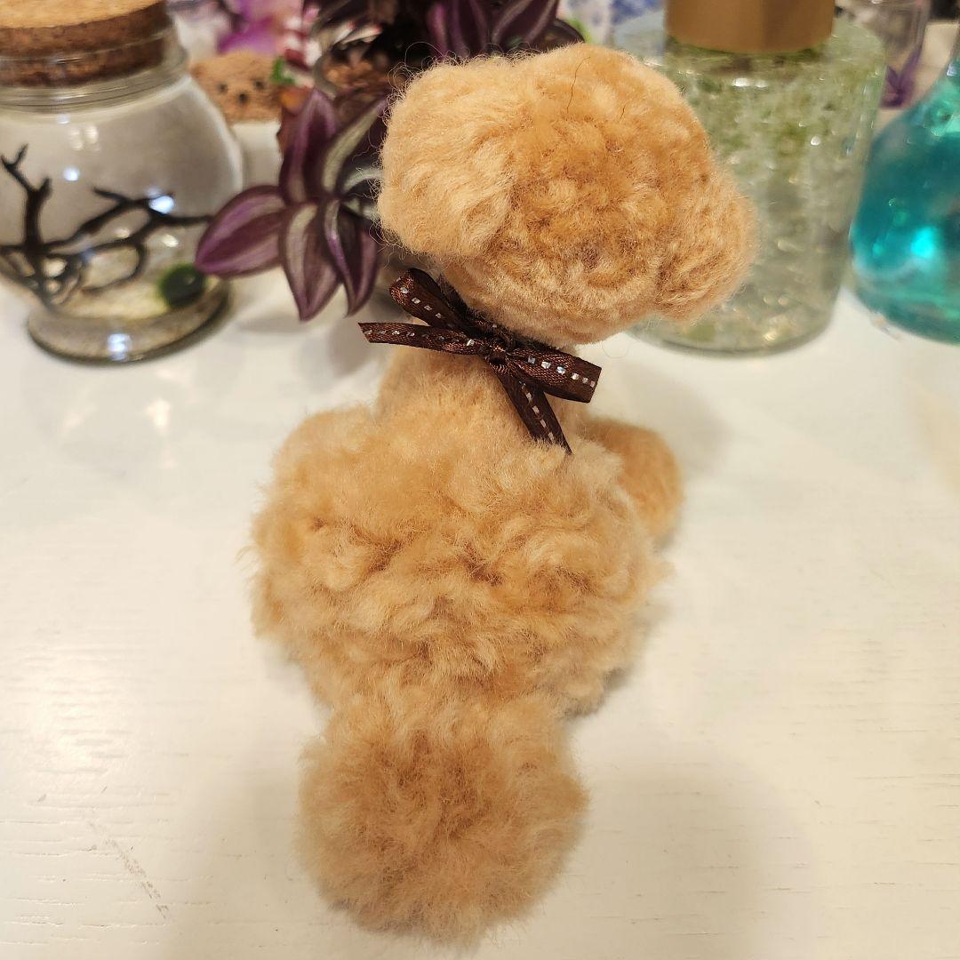 [お迎え決まりました]　　　　トイプードル♡ミニ❤️ハンドメイド❤️羊毛フェルト