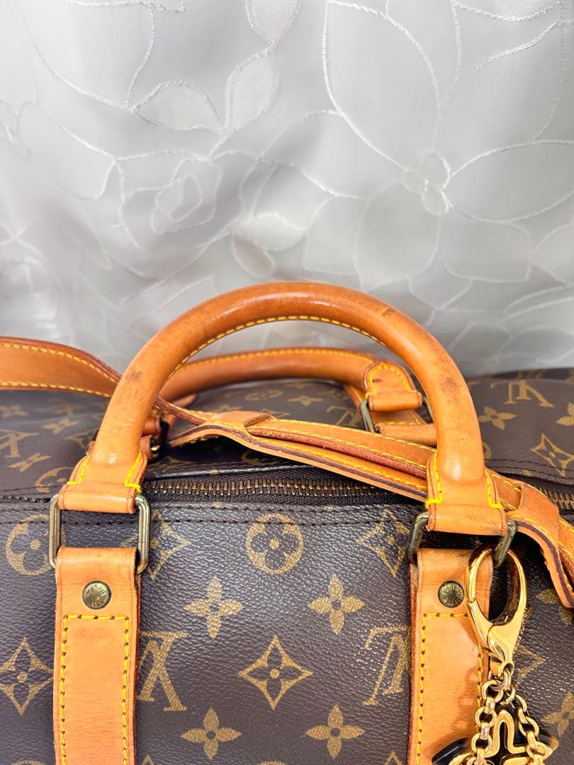 Louis Vuitton ボストンバッグ モノグラムチャーム付き