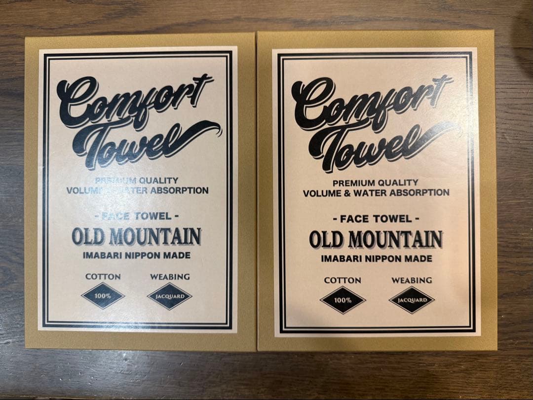 OLD MOUNTAIN フェイスタオル 2枚セット