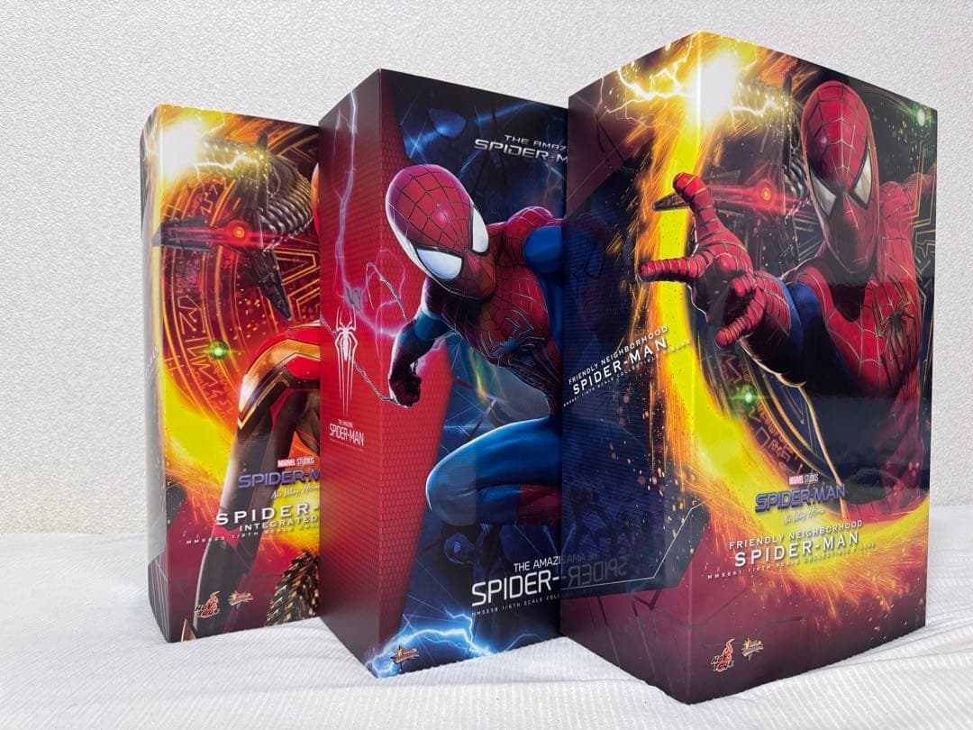ホットトイズ　スパイダーマン　ノー・ウェイ・ホーム 3体セット