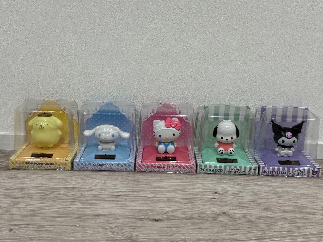 ゆらゆらソーラー　サンリオ5点セット