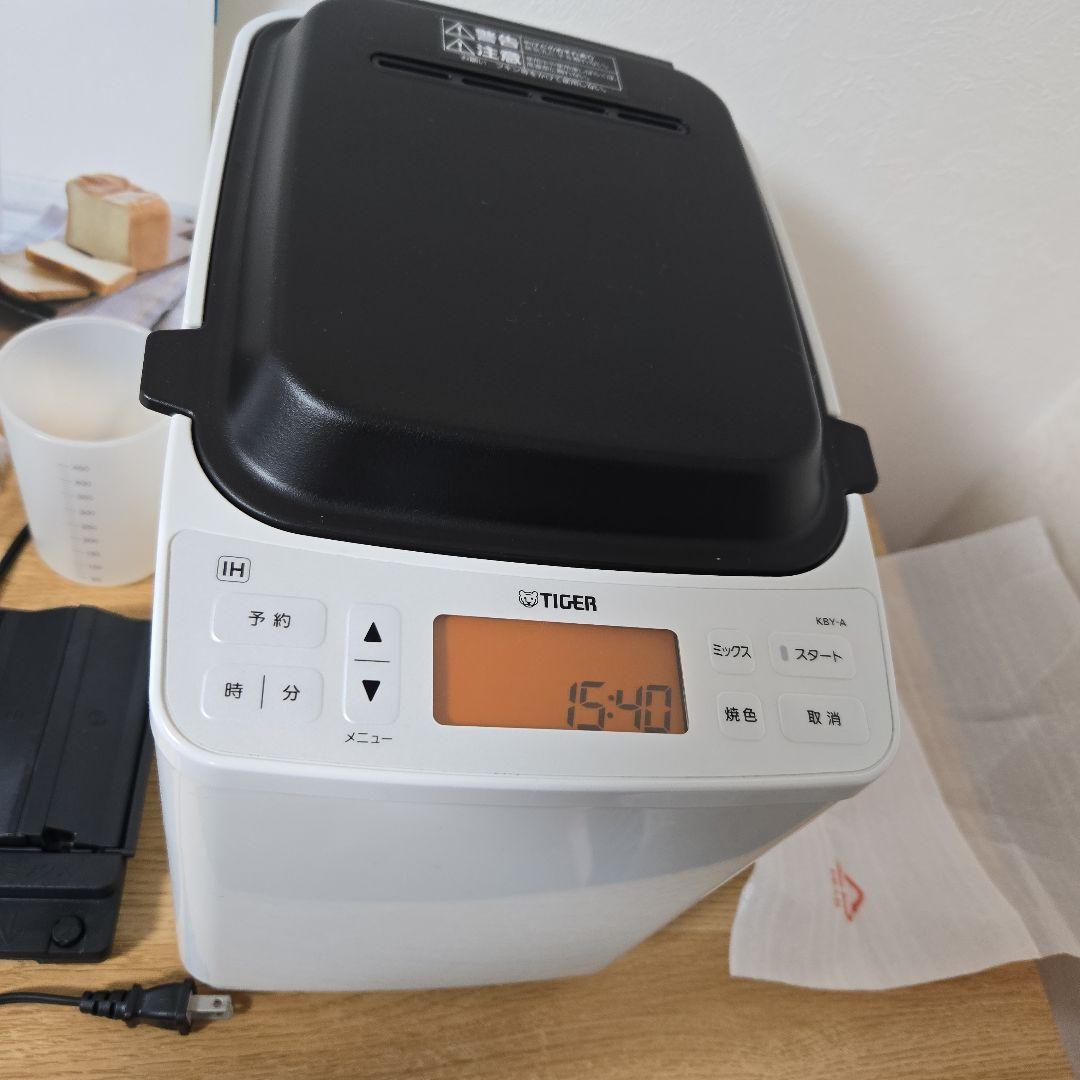 【美品】タイガーTIGER IHホームベーカリー KBY-A型　餅つき　うどん