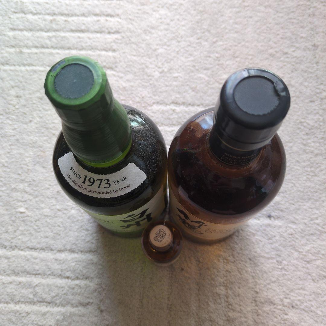 白州 100周年 サントリー シングルモルトウイスキー & 竹鶴 ピュアモルト