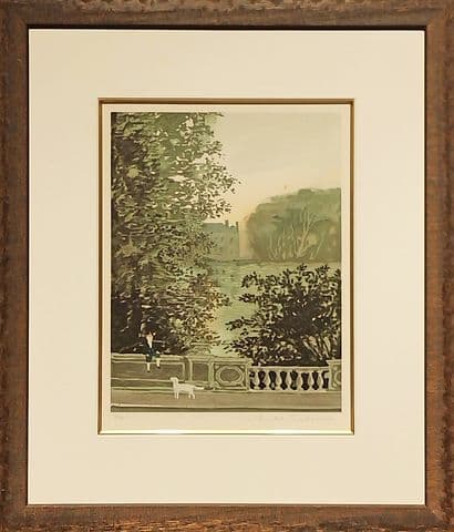 ドラクロワ【PETIT GARCON EN BLEU】 リトグラフ