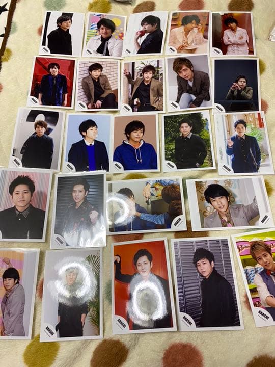 嵐 公式写真 二宮和也 櫻井翔 オフショ  Jロゴ嵐ロゴ有 113枚セット