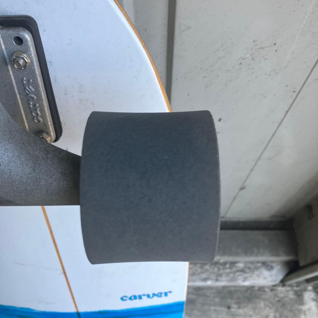 Carver スケートボード ホワイト/ブルー