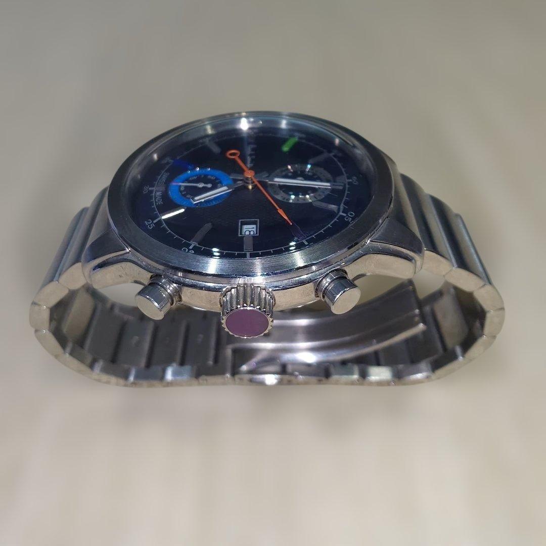 送料無料 ポールスミス ケンブリッジ クロノグラフ 26/1/17交換