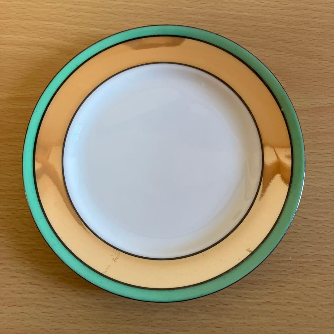 5. オールドノリタケ、Noritake-M印ボウル、ソーサー、スプーンのトリオ