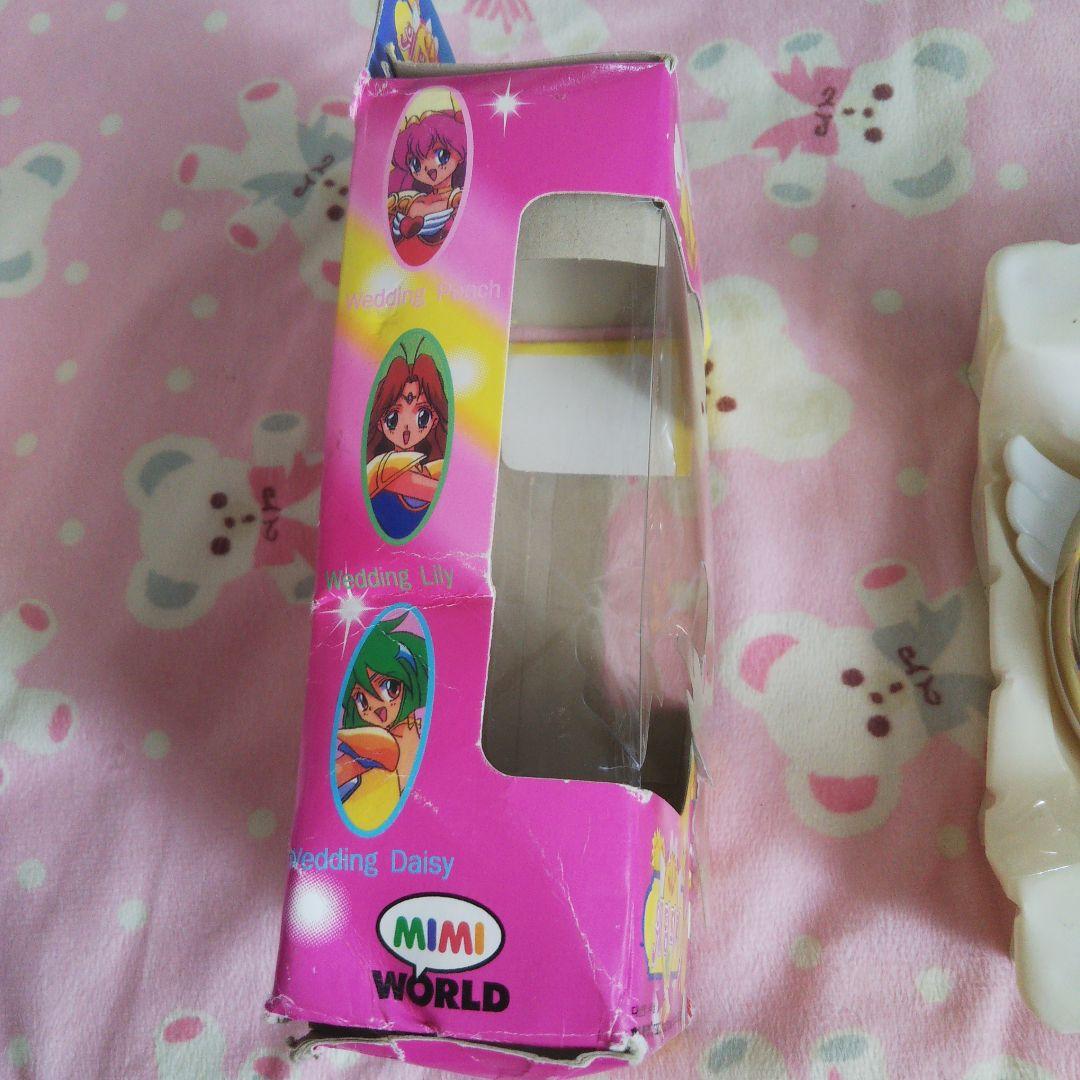 ウエディングピーチセントミロワールコンパクトメッキハート箱付き激レア魔女っ子玩具