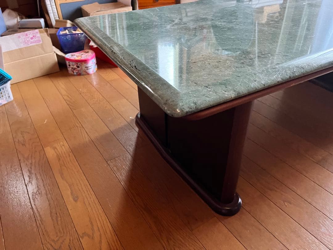 大理石　ローテーブル