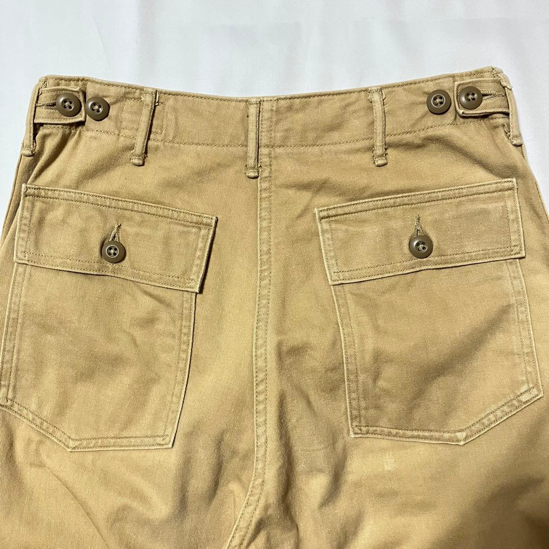 orSlow オアスロウ US ARMY FATIGUE PANTS ベイカーS