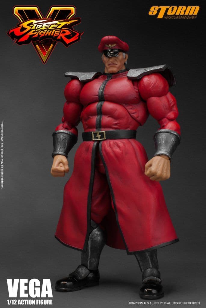 開封品 ストームコレクティブルズ ベガ 赤 ストリートファイター