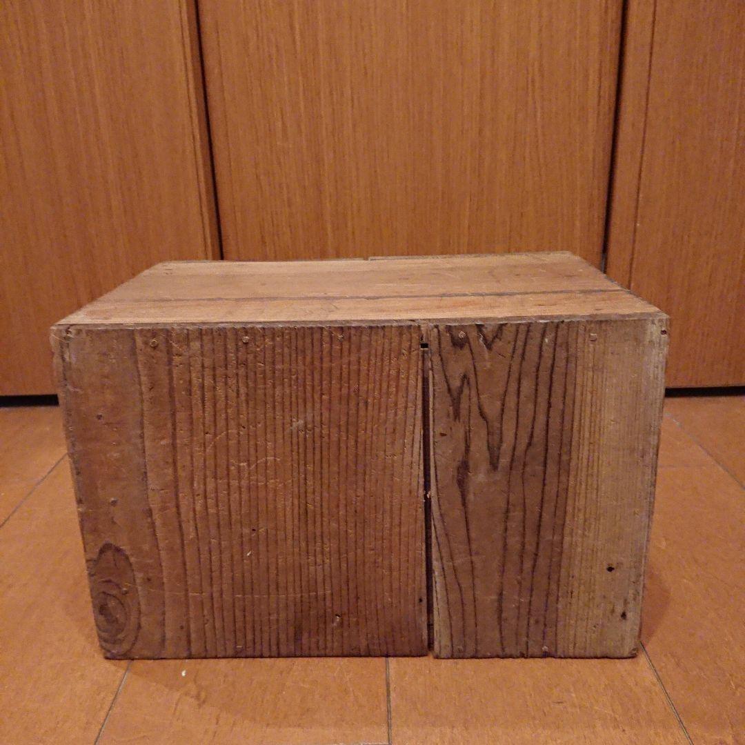 稀少 明治期 欅 銭函 木製 鉄鋲 金庫 古民具 古道具 時代物 アンティーク