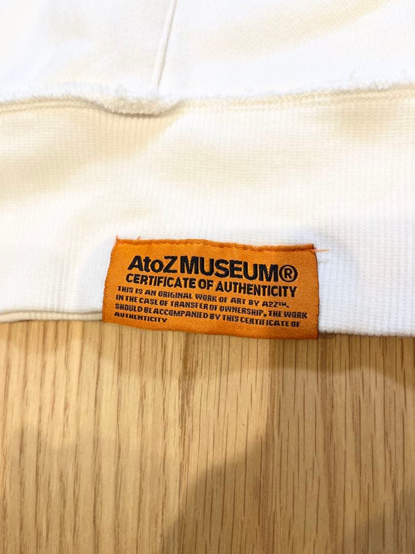 ずっと真夜中でいいのに AtoZ MUSEUM ニラちゃん　パーカー　白　XL