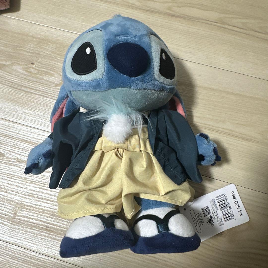 ディズニーストア　スティッチ&エンジェル　チェーン　ぬいぐるみkimono