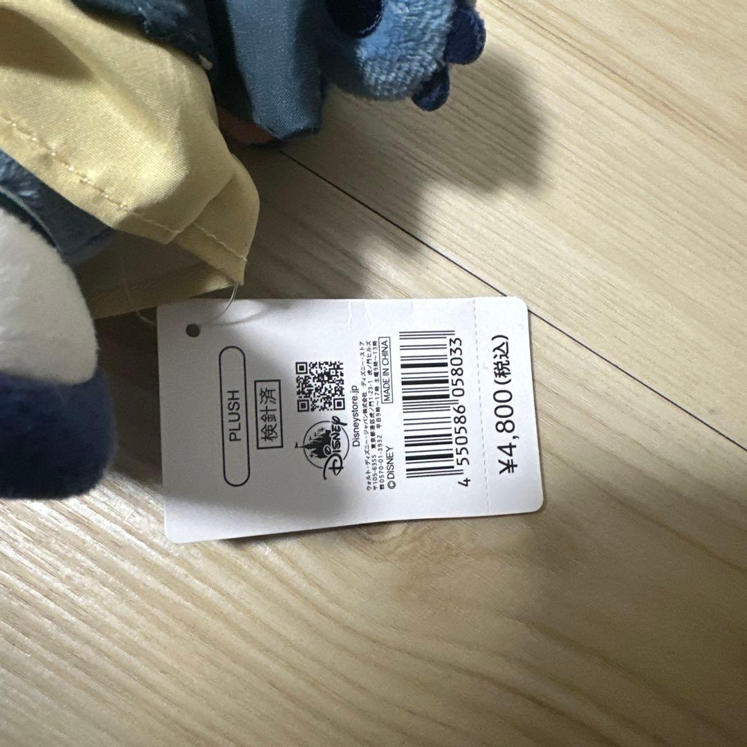 ディズニーストア　スティッチ&エンジェル　チェーン　ぬいぐるみkimono