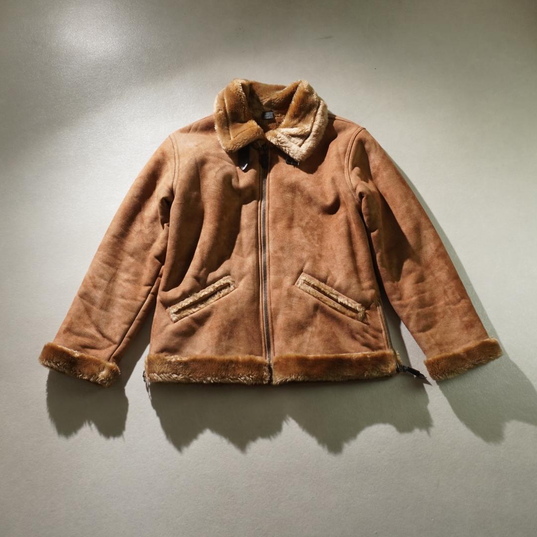 vintage ファームートンジャケット モード ブラウン/YW117