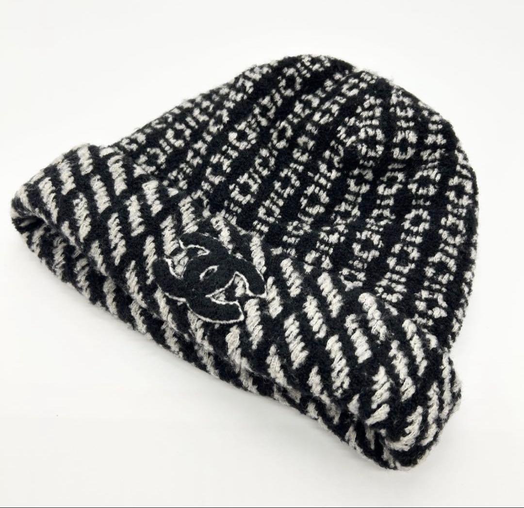 最終値下げ　極美品　CHANEL ニット帽