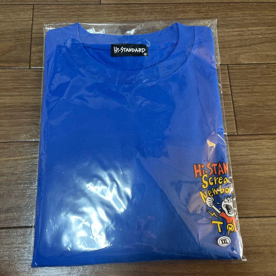 ハイスタ Tシャツ XXL ブルーSNB TOUR HONGOLIAN Tシャツ