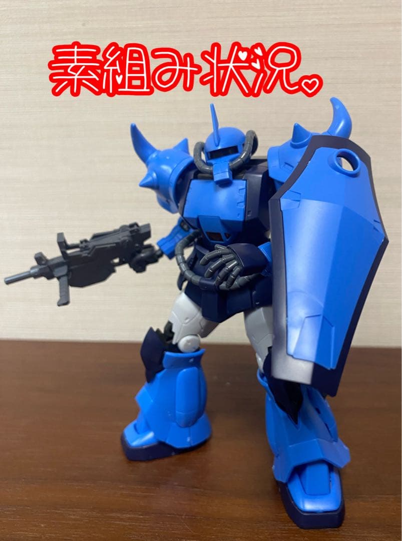 【ガンプラ完成品】　HG プロトタイプグフ　機動実証機　ブルーカラーVer.