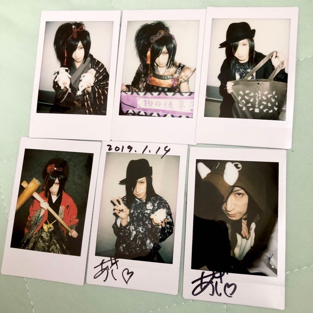 D　ASAGI 浅葱　チェキ　2019年　グッズ Ruiza Tsunehito