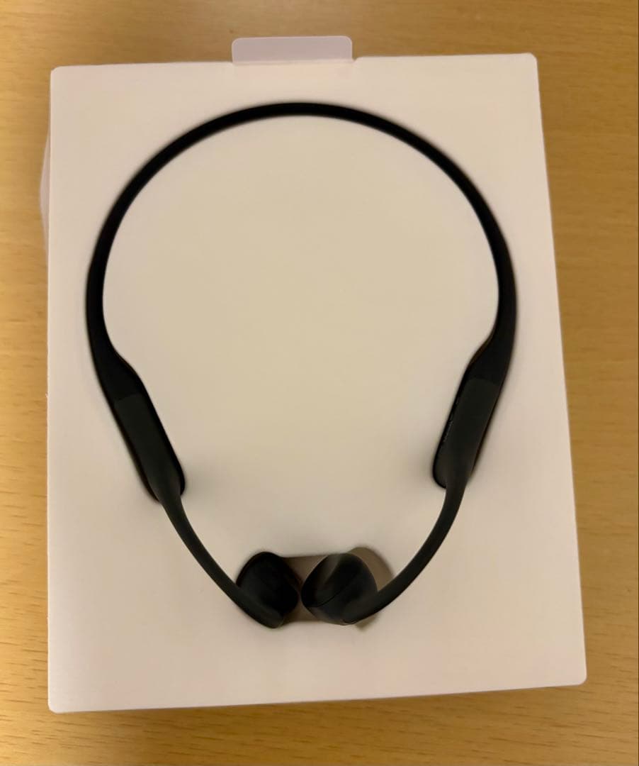 ミ*チ様 【新品、未使用】SHOKZ OPENRUN 骨伝導イヤホン ブラック