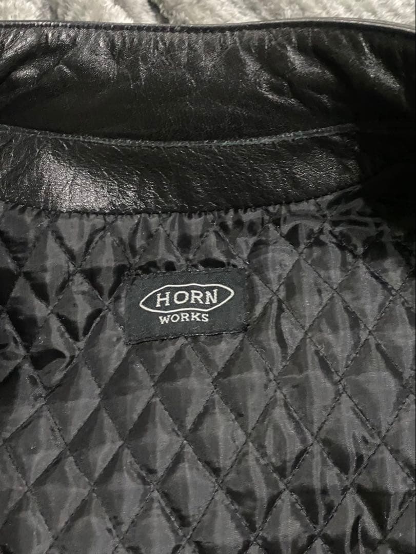 HORN WORKS シングルライダースジャケット