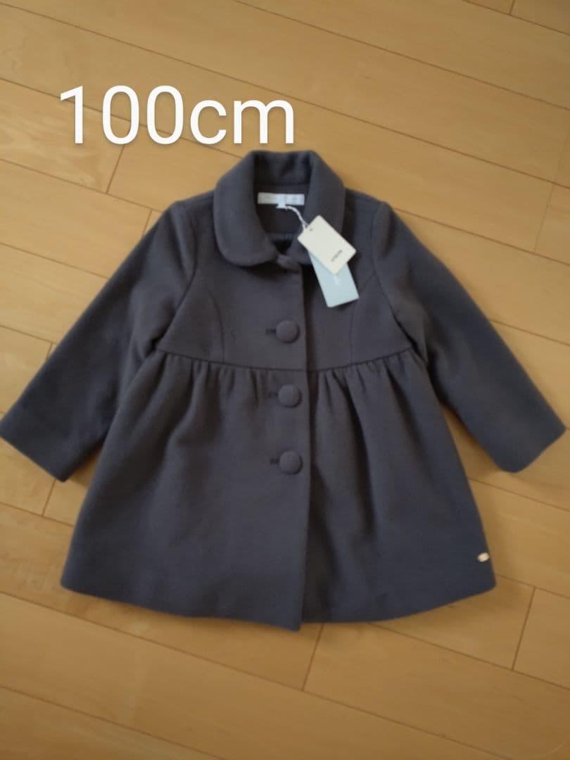 【再値下げ】タルティーヌエショコラ　べべ　 新品ウールコート 100cm