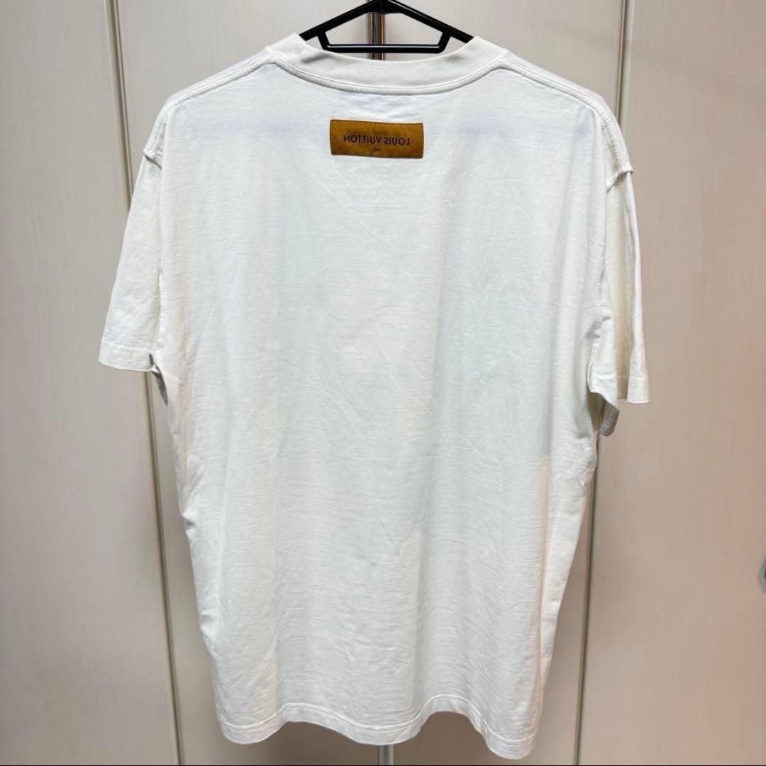 LOUIS VUITTON 花柄アートTシャツ