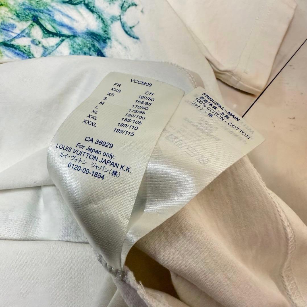 LOUIS VUITTON 花柄アートTシャツ