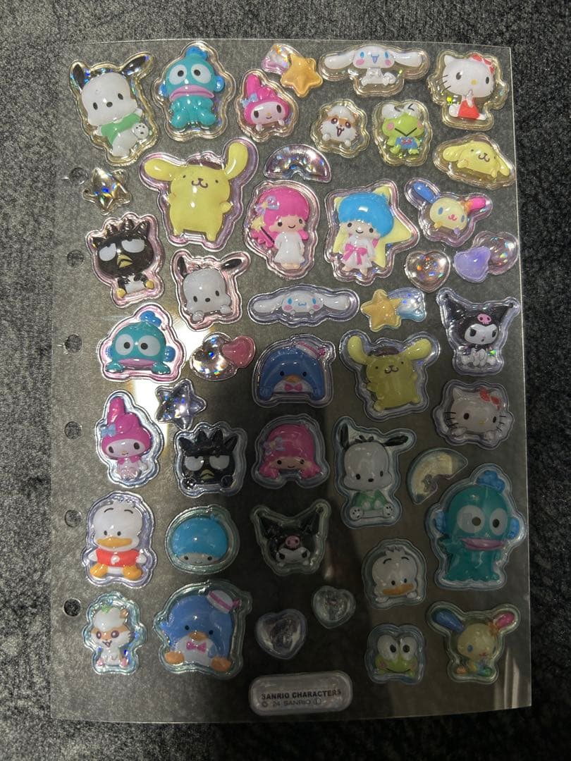 ボンボンドロップシール　国内正規品　たまごっち　サンリオ　ちいかわ　シール帳