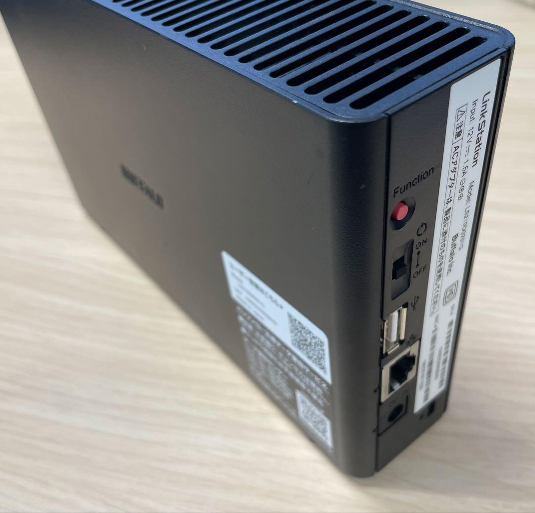 外付けハードディスク・ドライブ BUFFALO LS210D0201G NAS 2T