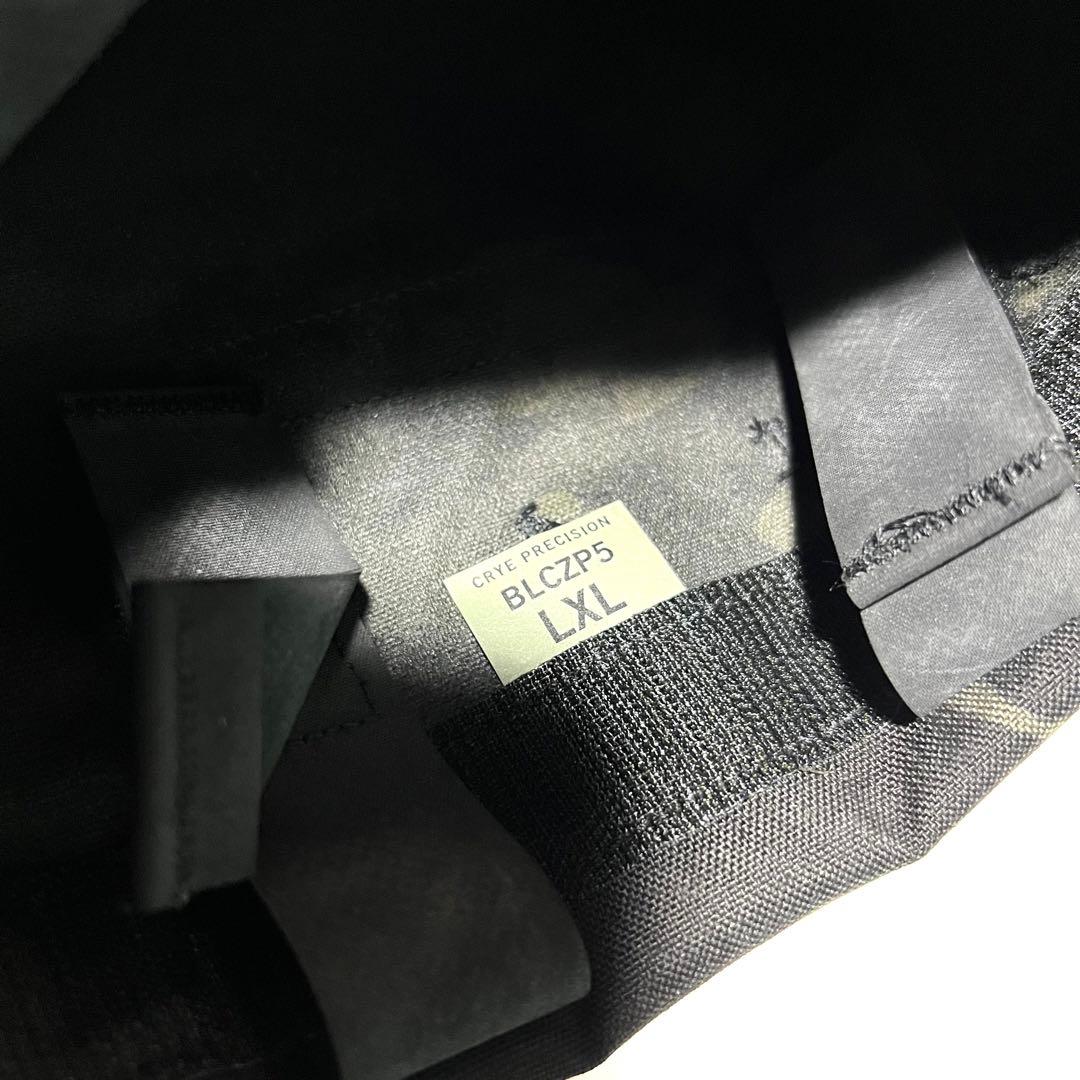 実物 Crye Pack Zip-On Panel 2.0 マルチカムブラック