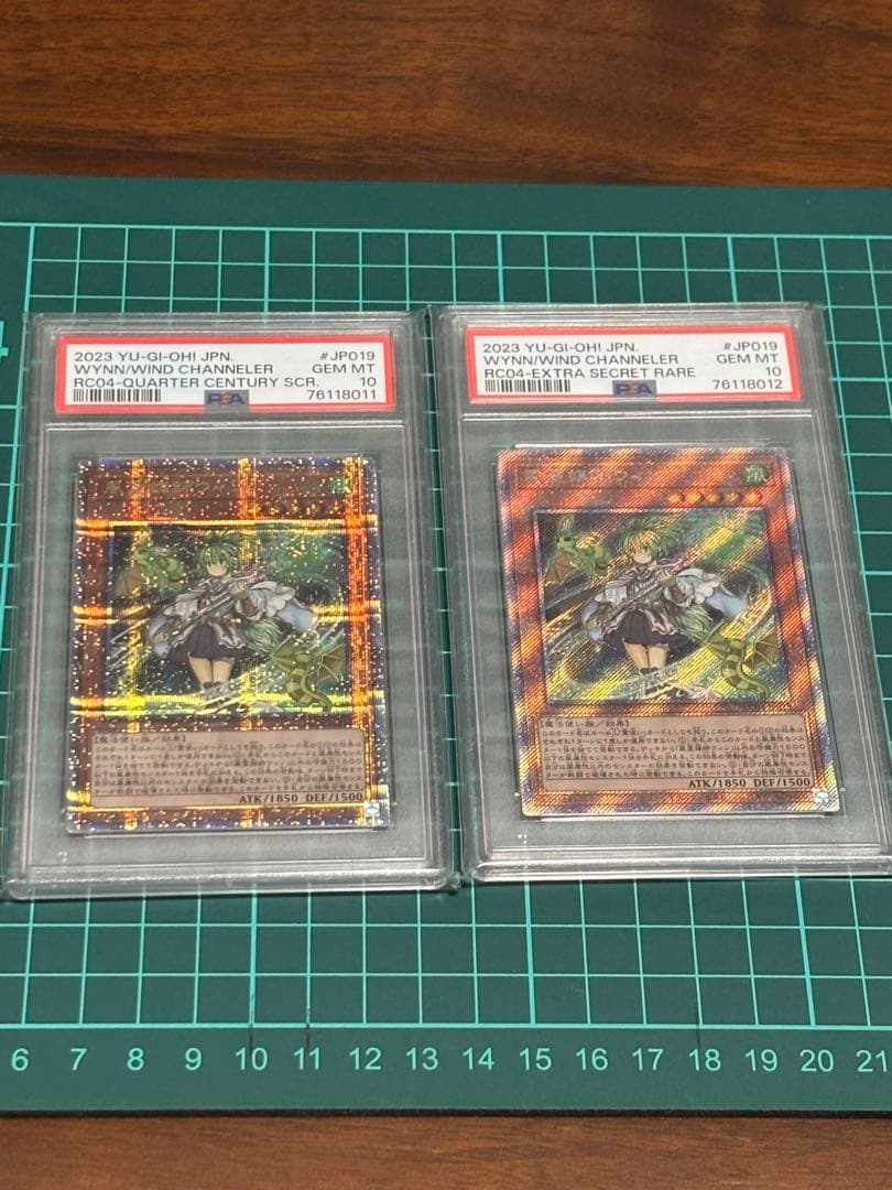 ア*キ様 風霊媒師ウィン　25th、エクシク PSA10 連番2個セット