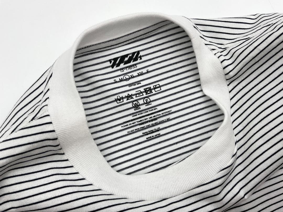サイズL【新品】is-ness BALLOON BORDER T-SHIRT