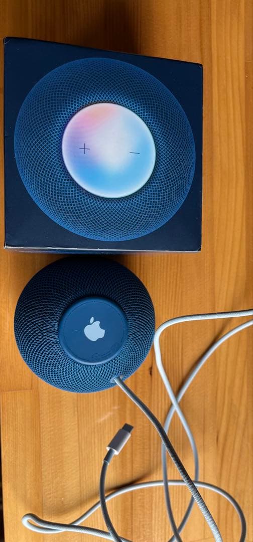 美品　Apple Pod mini ブルー