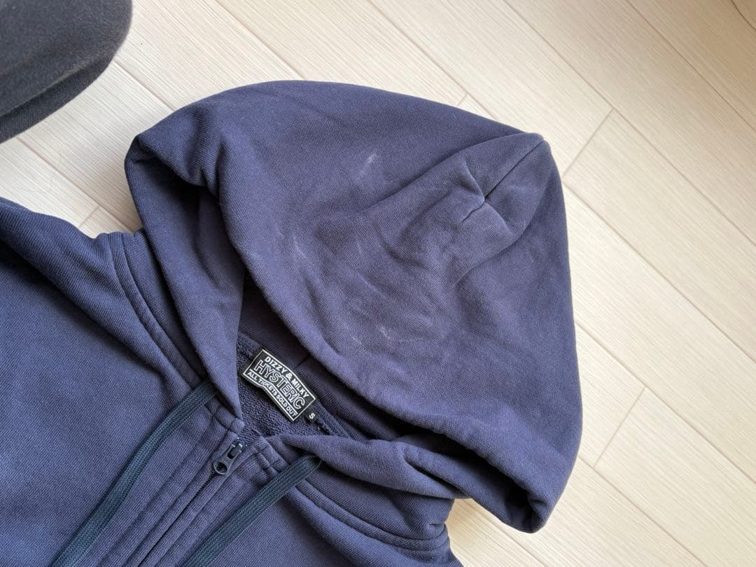 hysteric glamor HEAVY HYSTERIC ジップパーカー