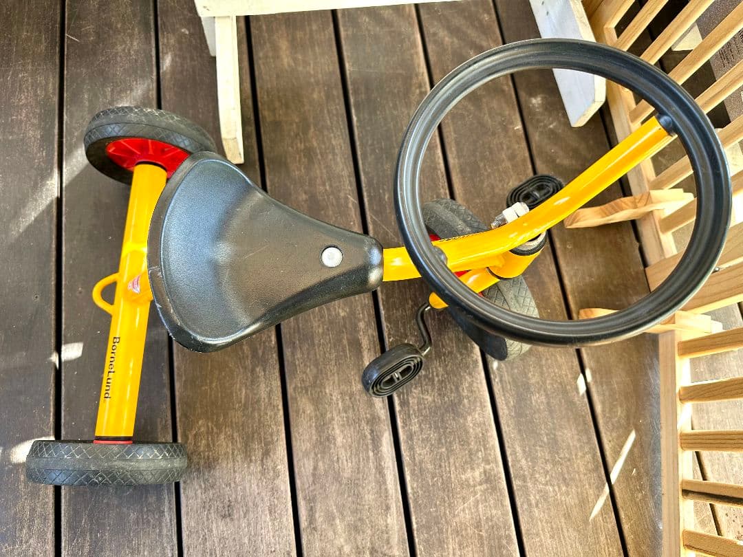 ボーネルンド　ウィンザー　三輪車　ペリカン三輪車丸ハンドル