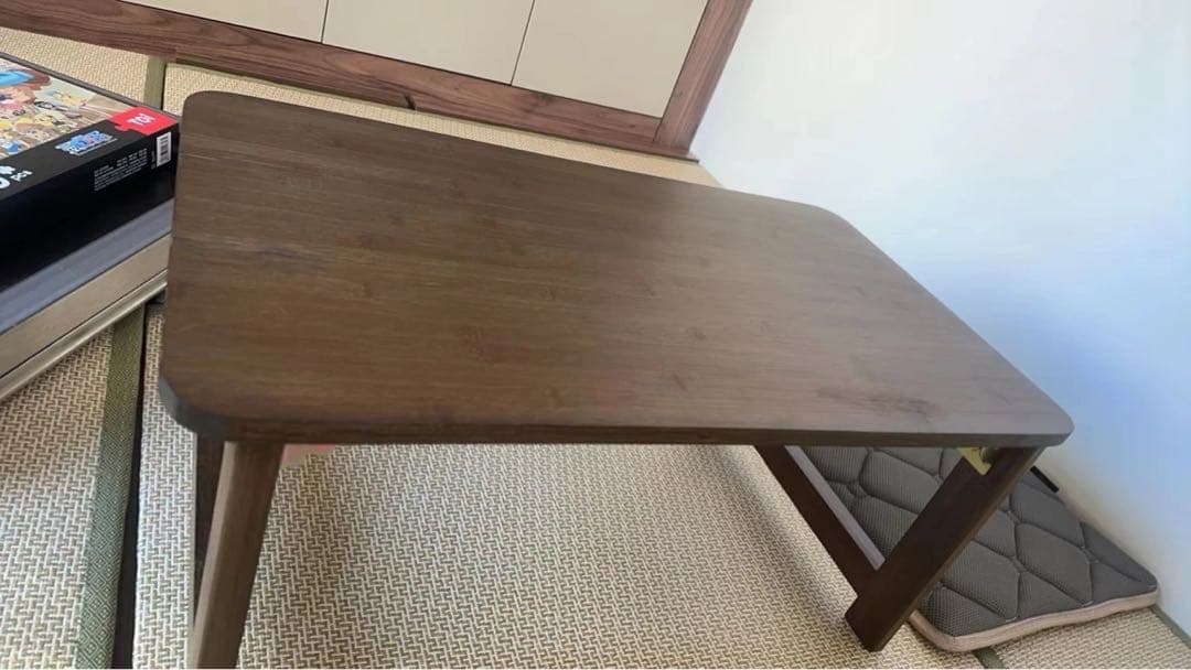 木製シンプルテーブル 80cm x 50cm x 40cm
