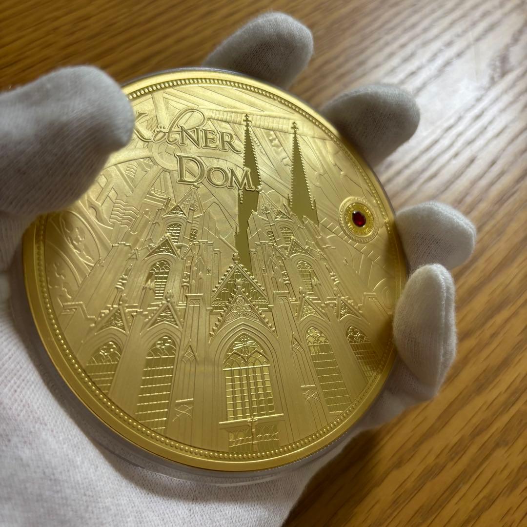 【ケルン大聖堂 超大型】376g スワロフスキー 装飾付 ドイツ 2016