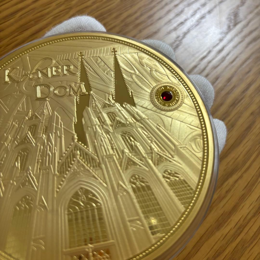 【ケルン大聖堂 超大型】376g スワロフスキー 装飾付 ドイツ 2016