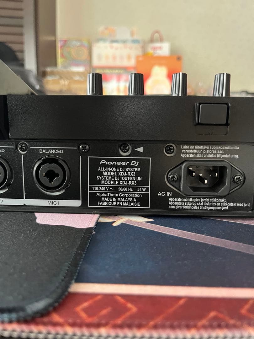 Pioneer DJ XDJ-RX3 （電源ケーブル、専用カバー付き）