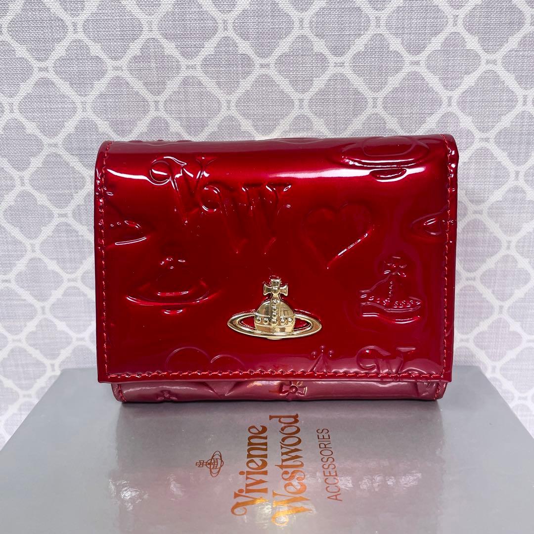 【大人気✨️ショッパー付き】新品 Vivienne Westwood 赤エナメル