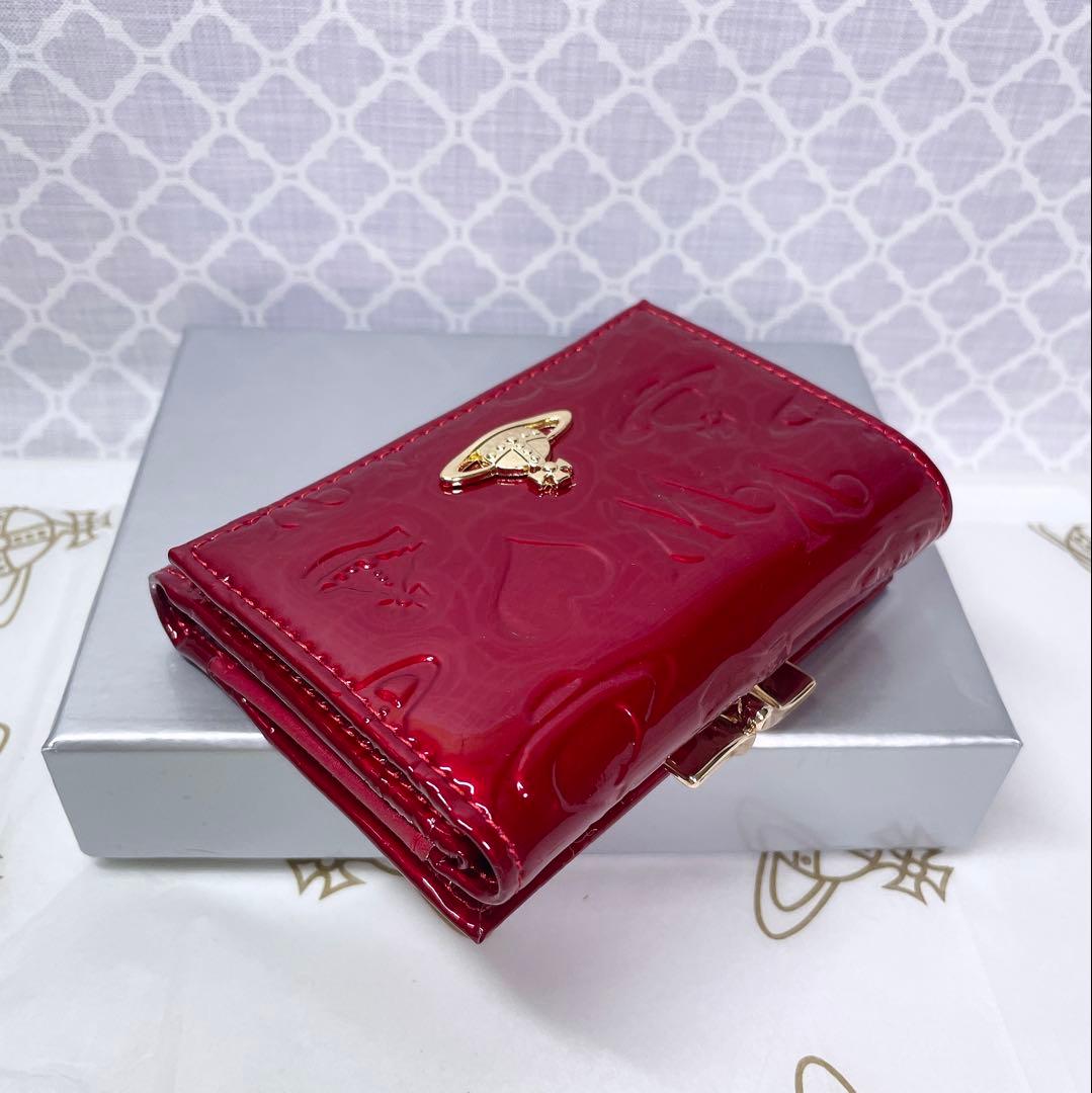 【大人気✨️ショッパー付き】新品 Vivienne Westwood 赤エナメル