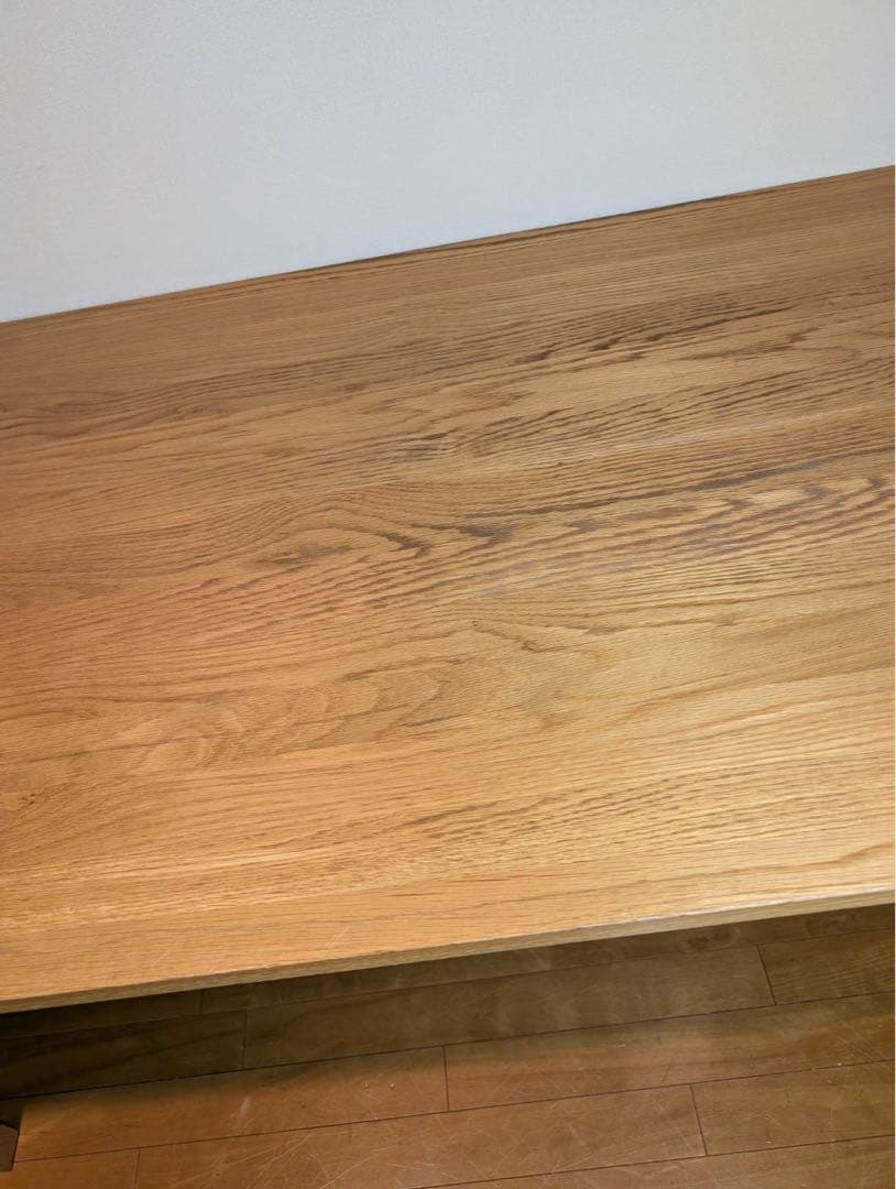 ■送料込■無印良品 MUJI 無垢材テーブル1 オーク材 ダイニングテーブル机