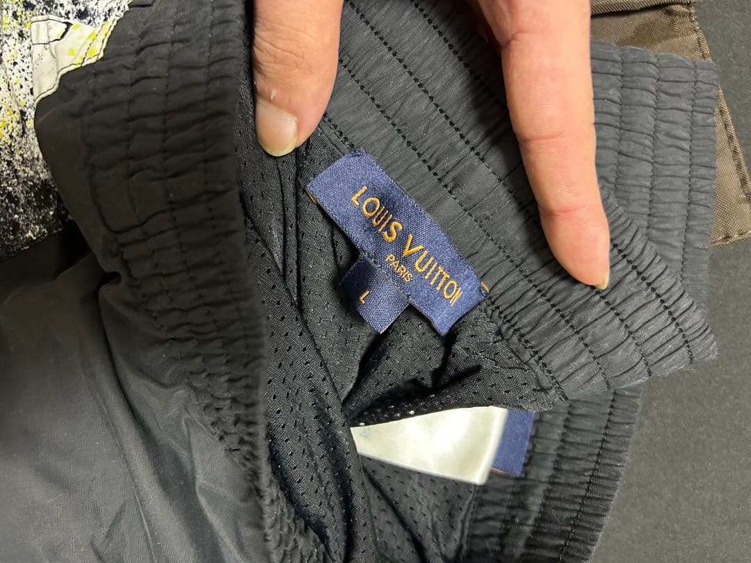 LOUIS VUITTON 水着 ブラック/ホワイト