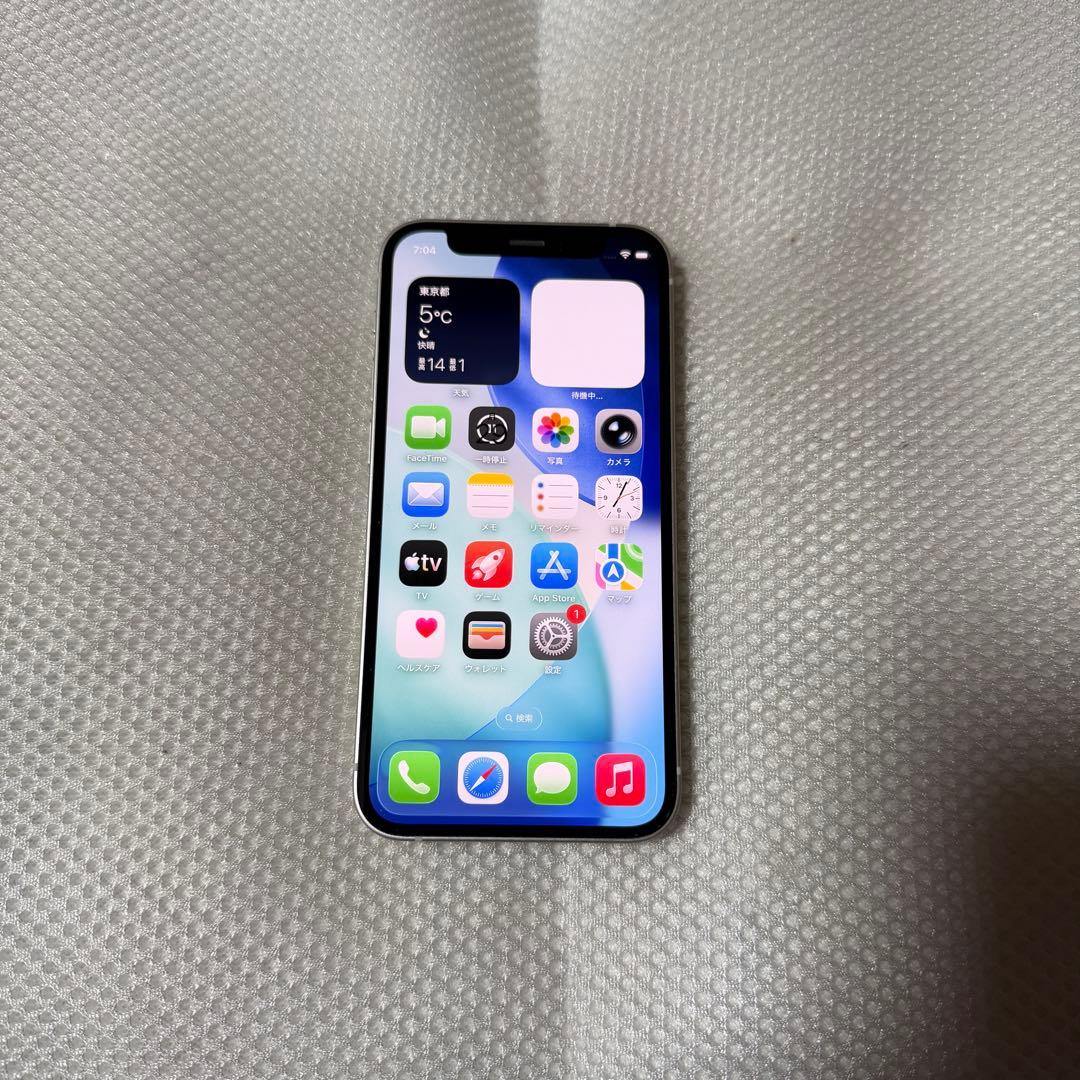 美品 SIMフリー iPhone12mini 128GB バッテリー100%