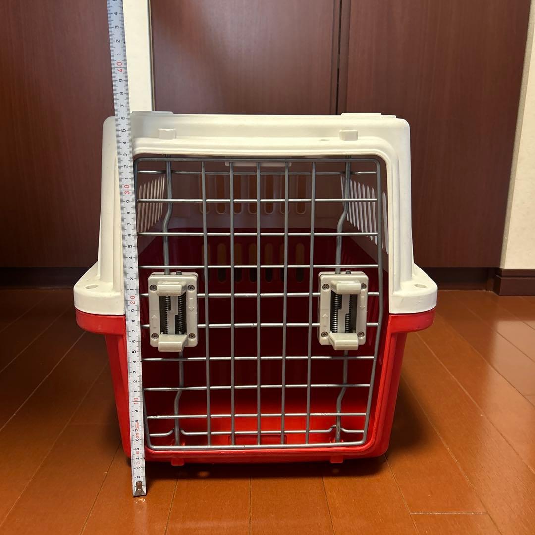 おまけ付き【Red &White】犬用キャリーバッグ