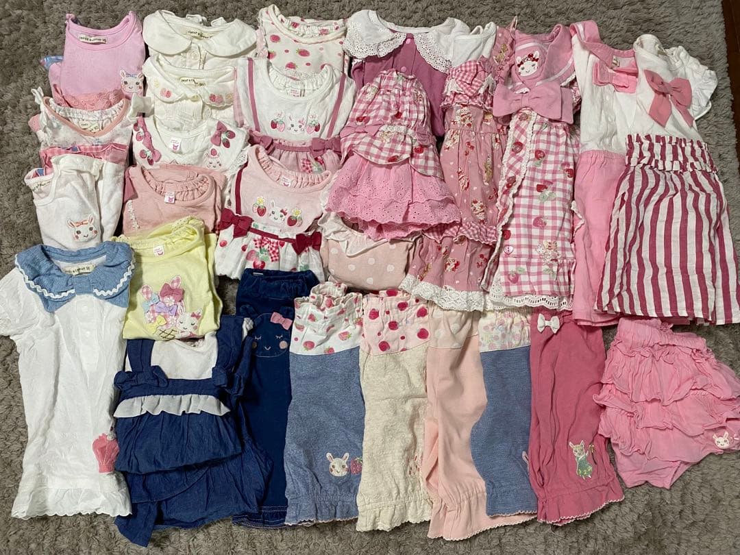 クーラクール　夏服　90まとめ売り　28着